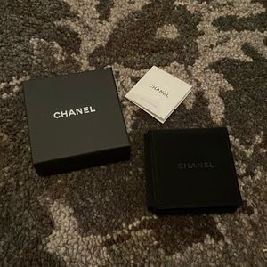 Chanel Box And Velvet Holder